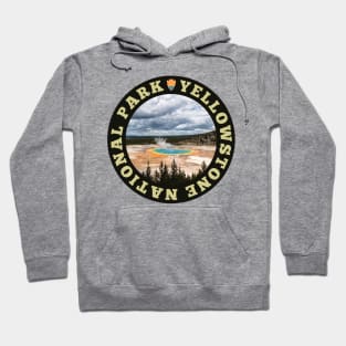 Yellowstone National Park circle Hoodie